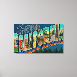 Impressão Em Tela Yosemite Nat'l Park, Califórnia