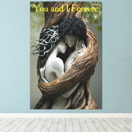 Impressão Em Tela You and I Forever 