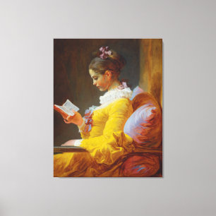Impressão Em Tela Young Girl Reading por Jean Honore Fragonard