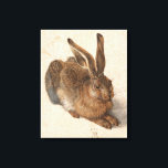 Impressão Em Tela Young Hare | Albrecht Dürer<br><div class="desc">Albrecht Dürer's Young Hare (1502) é uma pintura aquosa meticulosamente detalhada que mostra uma representação semelhante à vida de uma lebre. Renomado pelo seu extraordinário realismo, o trabalho de arte captura a textura do pelo da lebre, a delicada luz nos seus olhos e a sutil brincadeira de sombras. Esta obra-prima...</div>