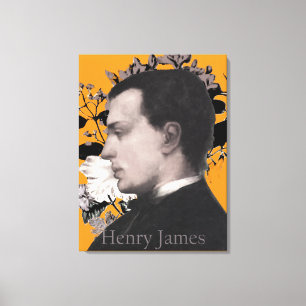 Impressão Em Tela Young Henry James
