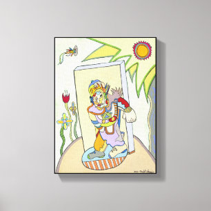 Impressão Em Tela "Youthman" por Ruchell Alexander