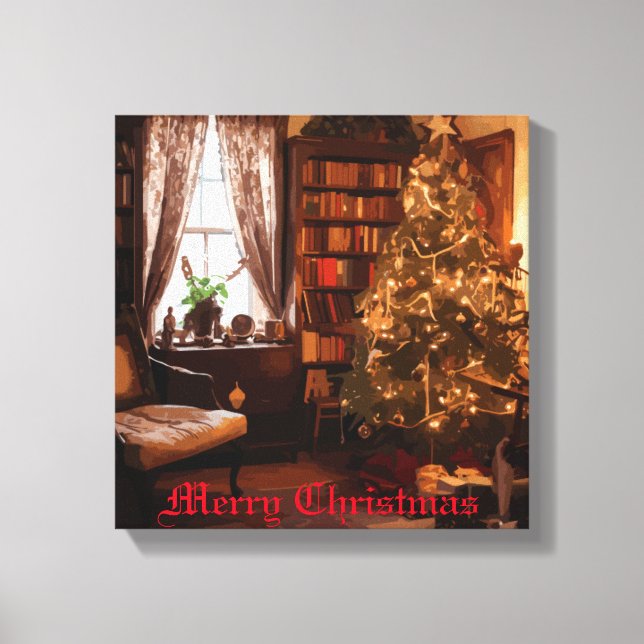 Impressão Em Tela Yuletide Charm (Frente)