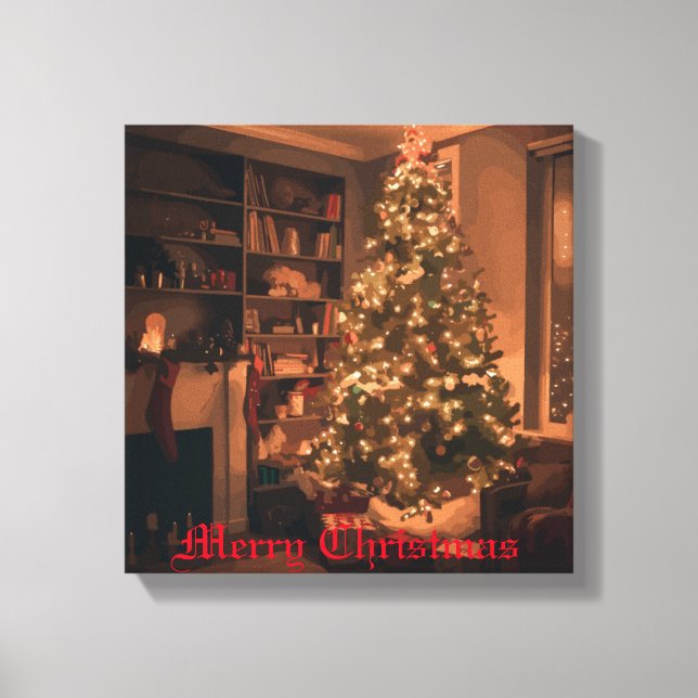Impressão Em Tela Yuletide Charm (Frente)