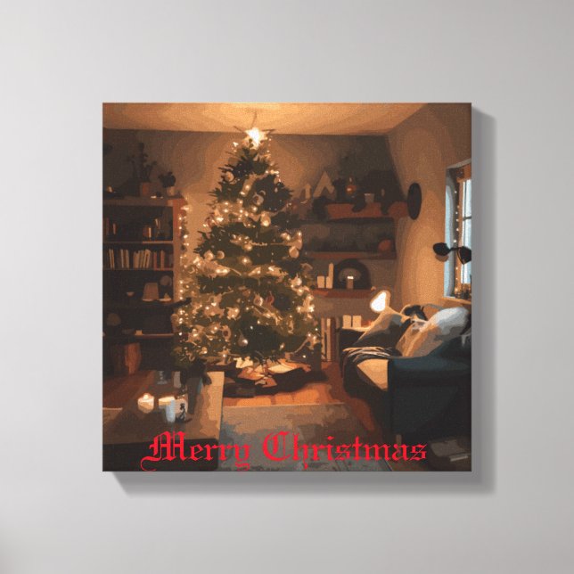 Impressão Em Tela Yuletide Charm (Frente)