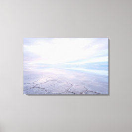 Impressão Em Tela ZENAH | Salar de Uyuni 'Espelho Infinito' | Nuvem 