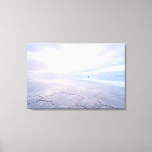 Impressão Em Tela ZENAH Salar de Uyuni 'Espelho Infinito' Nuvem