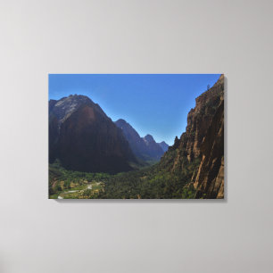 Impressão Em Tela Zion Canyon