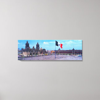 Impressão Em Tela Zocalo, Cidade do México, México