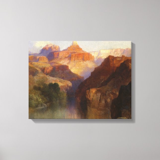 Impressão Em Tela Zoraster Peak (Grand Canyon na Arizona, EUA) (Frente)