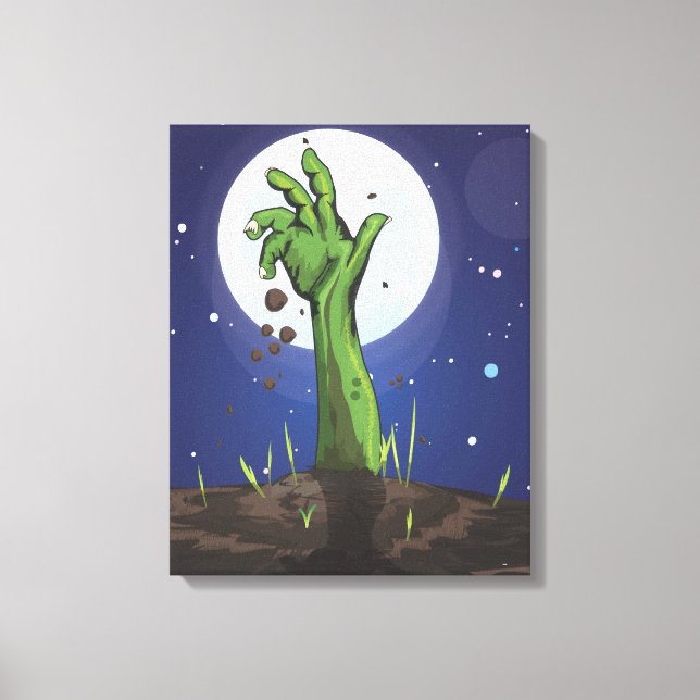 Impressão Em Tela Zumbi (Frente)