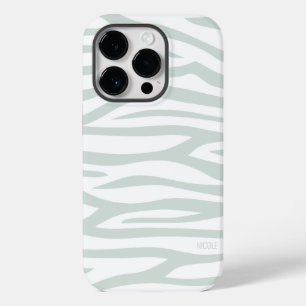 Impressão em Zebra Verde Moderna Personalizada