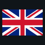 Impressão enquadrado com bandeira do Reino Unido<br><div class="desc">Elegant enquadrou a impressão com Flag do Reino Unido.</div>