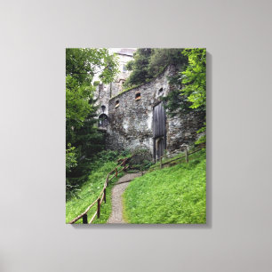 Impressão esticado castelo das canvas de Jim