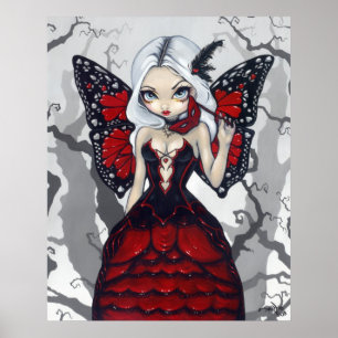 Impressão feericamente gótico da arte do mascara