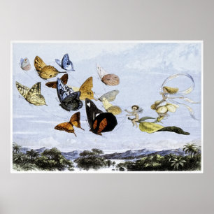Impressão feericamente por Richard Doyle 1870