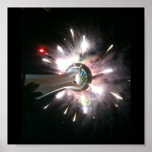 Impressão Feliz ano novo