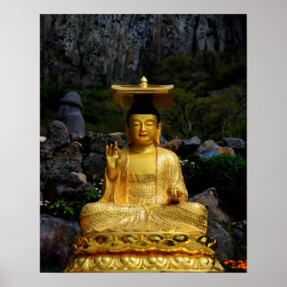 Impressão fotográfica de 16×20 Buda Dourado Jeju-d