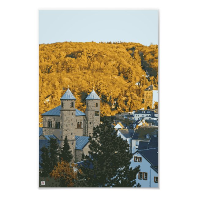 Impressão fotográfica de Bad Muenstereifel (Frente)
