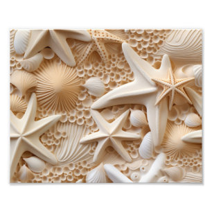 Impressão Fotográfica de Conchas do Mar