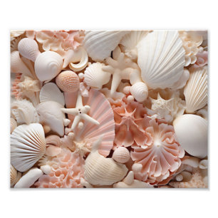 Impressão Fotográfica de Conchas do Mar