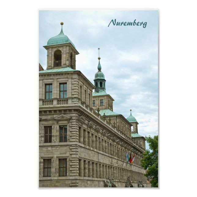 Impressão Fotográfica de Nuremberg (Frente)