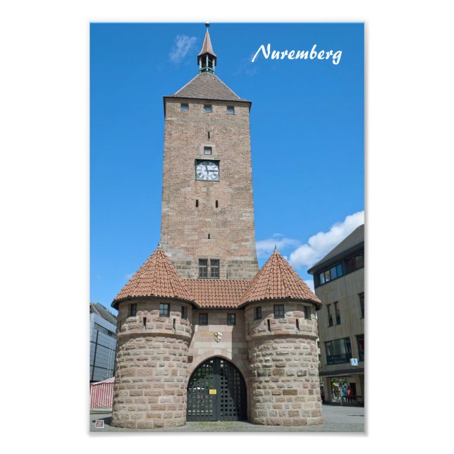 Impressão Fotográfica de Nuremberg (Frente)
