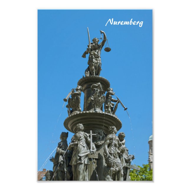 Impressão Fotográfica de Nuremberg (Frente)