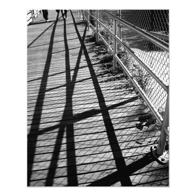 Impressão fotográfica 'Sombras e Grades' (Frente)