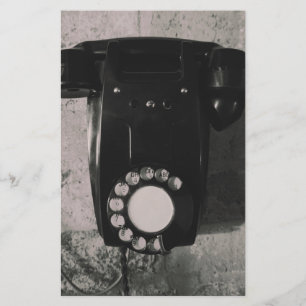 impressão fotográfico Vintage Rotary Telephone.