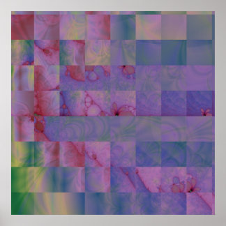 Impressão Fractal Quilt 3