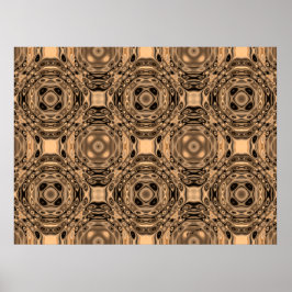 Impressão Geométrico da Idade do Bronze