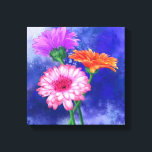 Impressão Gerberas de Três Cores - Pintura<br><div class="desc">Impressão de três cores gerberas - Pintura MIGNED</div>