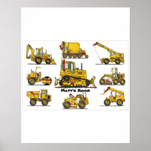 Impressão grande do poster do equipamento de
