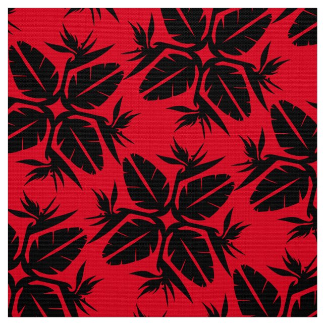 Impressão hawaitiano tropical Pássaro do tecido do (Modelo)