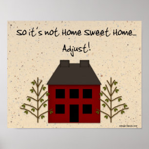 Impressão Home doce nao home
