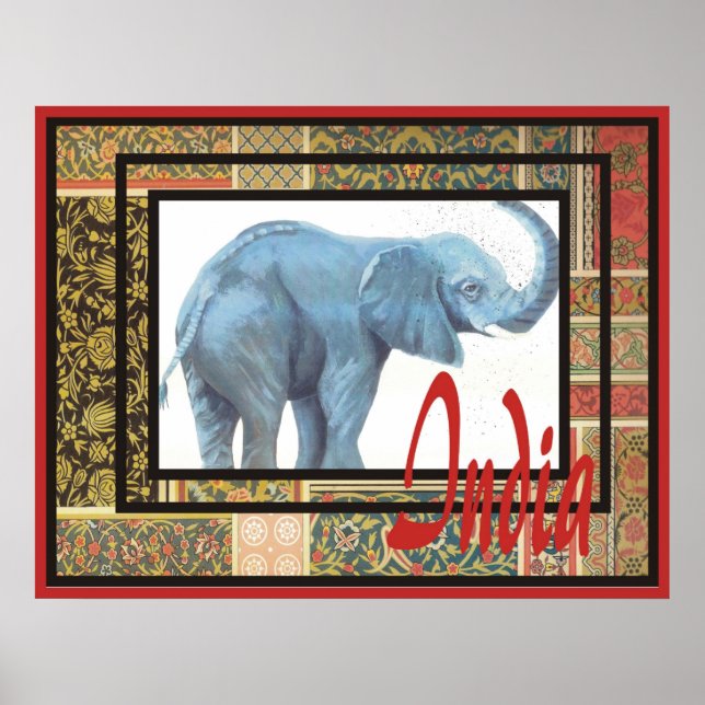 Impressão Índia nº 1 (Frente)