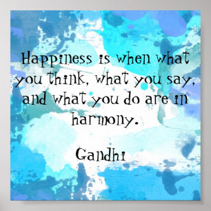 Impressão inspirado inspirador do poster das