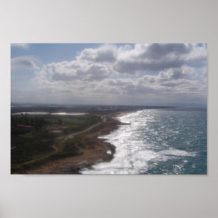impressão israelita das canvas do beira-mar