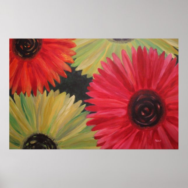 impressão "Jardim Brilhante" (Frente)