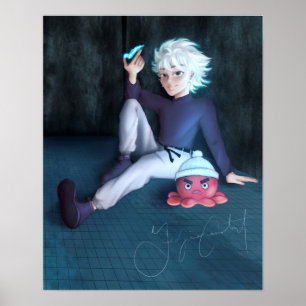 Impressão Killua, Papel Poster de Valor (Matte)