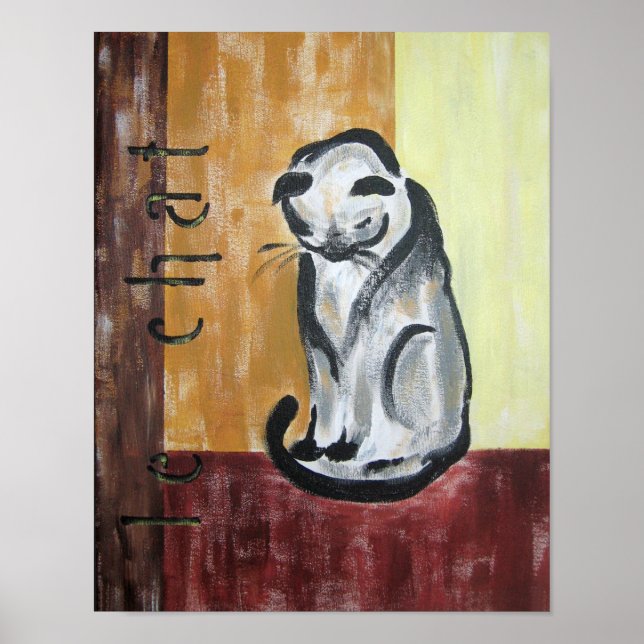 Impressão Le Chat 11x 14 (Frente)