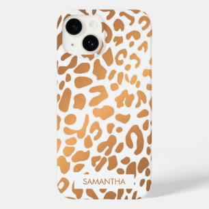 Impressão Leopardo ouro