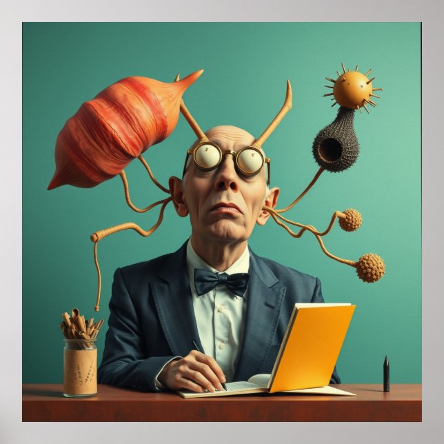 Impressão moderna imagem Legal do inovador (Frente)