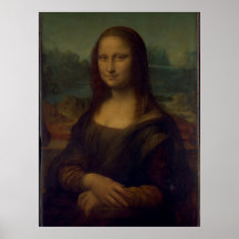 Impressão Mona Lisa Canvas