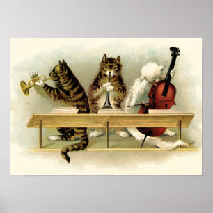 Impressão Musical Cats