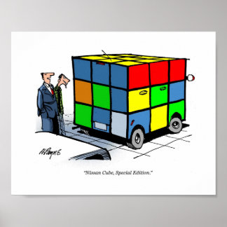 IMPRESSÃO Nissan Cube da RCAtoon