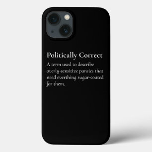 Impressão ofensivo de definição politicamente corr