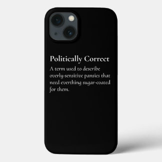 Impressão ofensivo de definição politicamente corr