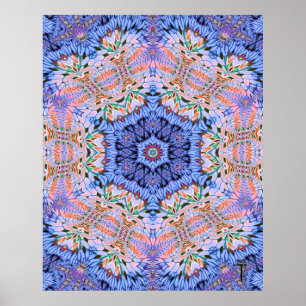 Impressão opulento da arte da variação 4 do